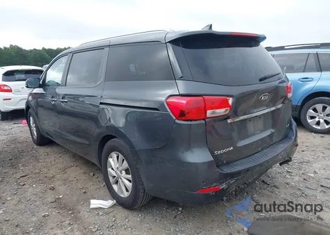 2016 Kia Sedona Lx из США, поврежденный, VIN KNDMB5C13G6204425
